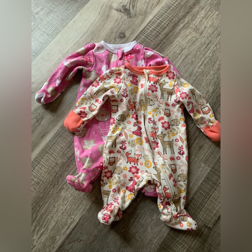 Wonder Nation Brand Newborn Footies